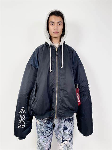 vetements alpha industries replica